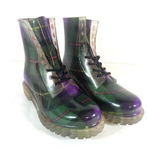 Dirty loudry shoe rain boots